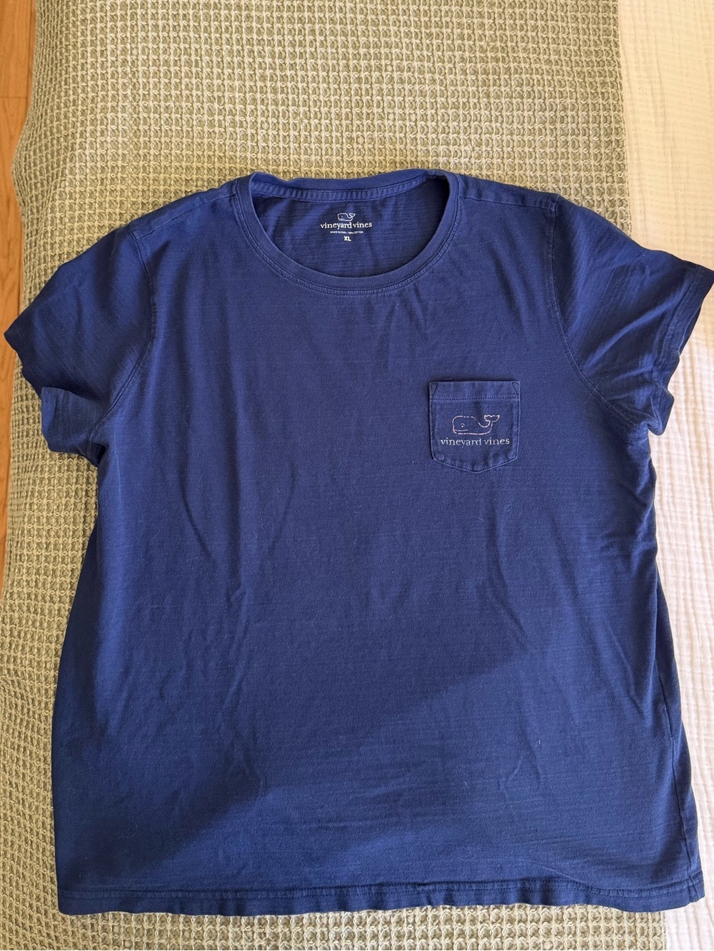 Vineyard Vines Women’s Short Sleeve Pocket Tee - Blue